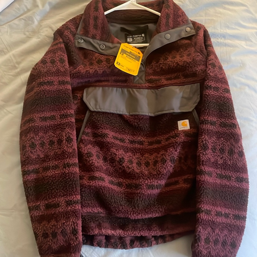 NWT Carhartt womens fleece pullover